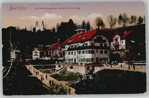 Bad Toelz Kolberbraeugarten Kalvarienberg x 1921