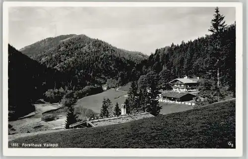 Schliersee Forsthaus Valepp x 1956