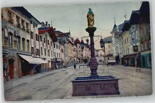 Bad Toelz Bad Toelz Marktstrasse ungelaufen ca. 1920 / Bad Toelz /Bad Toelz-Wolfratshausen LKR