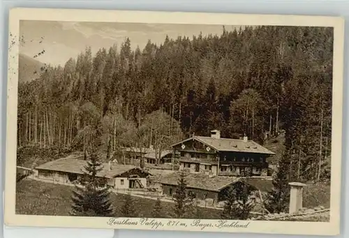 Schliersee Forsthaus Valepp x 1925