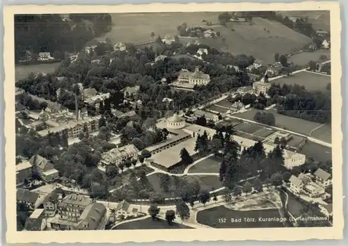 Bad Toelz Bad Toelz Fliegeraufnahme ungelaufen ca. 1955 / Bad Toelz /Bad Toelz-Wolfratshausen LKR