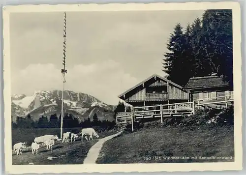 Bad Toelz Bad Toelz Waldherr Alm ungelaufen ca. 1955 / Bad Toelz /Bad Toelz-Wolfratshausen LKR