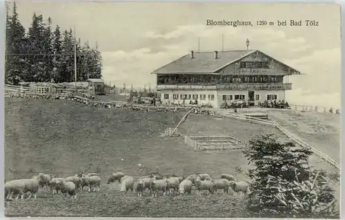 Bad Toelz Blomberghaus x 1924