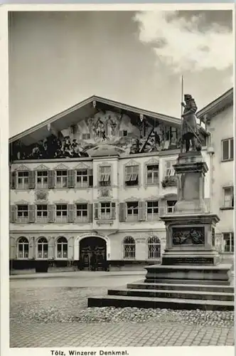 Bad Toelz Winzerer Denkmal  x 1939