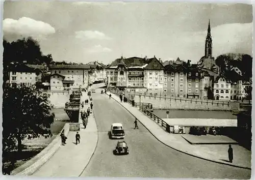 Bad Toelz Isarbruecke x 1955