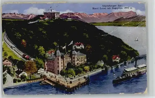 Starnberg Hotel Leoni x 1924