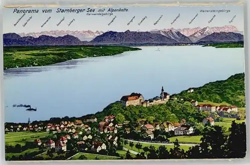 Starnberg Starnberg See ungelaufen ca. 1920 / Starnberg /Starnberg LKR