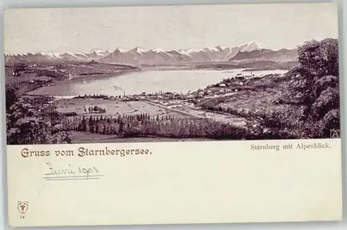 Starnberg Starnberg  ungelaufen ca. 1900 / Starnberg /Starnberg LKR