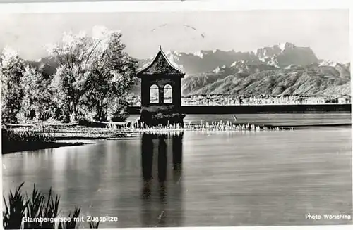 Starnberg See Zugspitze x 1956