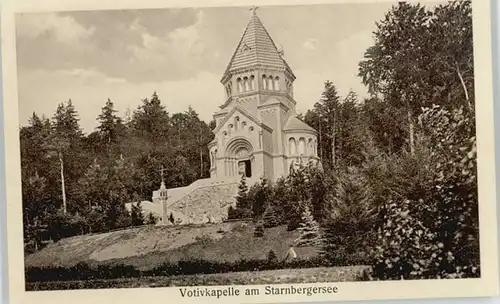 Starnberg Starnberg Votiv Kapelle ungelaufen ca. 1920 / Starnberg /Starnberg LKR