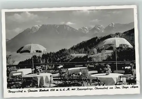 Oberaudorf Gasthof Hocheck x 1955