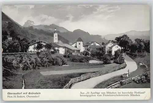 Oberaudorf Oberaudorf  ungelaufen ca. 1910 / Oberaudorf /Rosenheim LKR