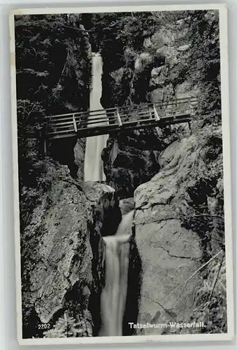 Oberaudorf [Stempelabschlag] Tatzelwurm-Wasserfall x 1939