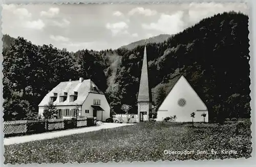 Oberaudorf Oberaudorf  ungelaufen ca. 1955 / Oberaudorf /Rosenheim LKR