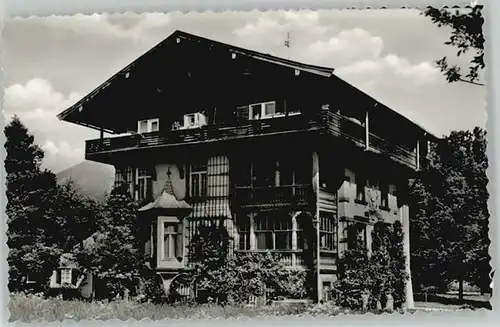 Oberaudorf Oberaudorf Landhaus Berger ungelaufen ca. 1955 / Oberaudorf /Rosenheim LKR