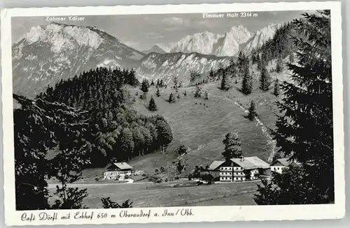 Oberaudorf Cafe Doerfl x 1957