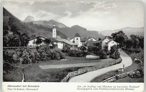 Oberaudorf Oberaudorf  ungelaufen ca. 1910 / Oberaudorf /Rosenheim LKR