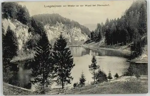 Oberaudorf Luegsteinsee x 1911
