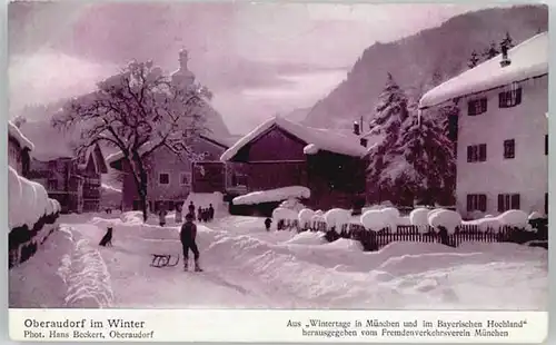 Oberaudorf Oberaudorf  ungelaufen ca. 1910 / Oberaudorf /Rosenheim LKR