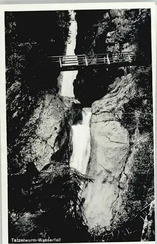 Oberaudorf Tatzelwurm Wasserfall x 1935