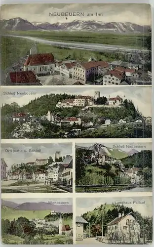 Neubeuern Neubeuern Landhaus Pallauf  ungelaufen ca. 1920 / Neubeuern Inn /Rosenheim LKR