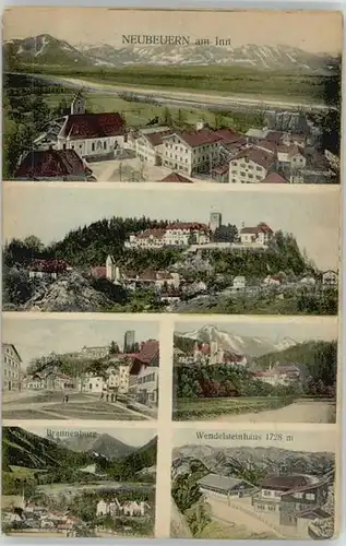 Neubeuern Neubeuern Wendelsteinhaus Brannenburg ungelaufen ca. 1920 / Neubeuern Inn /Rosenheim LKR