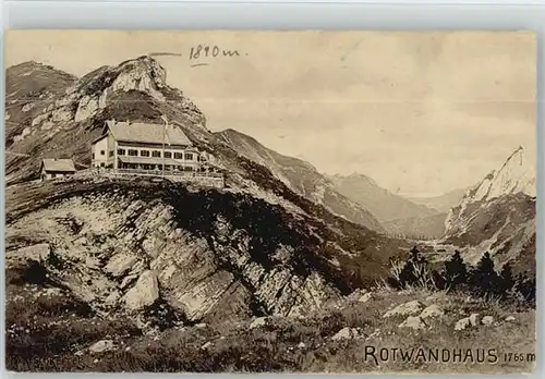 Schliersee Rothwand Haus x 1908