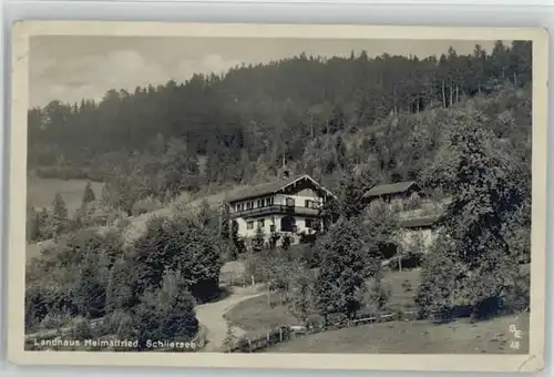 Schliersee Landhaus Heimatfried x 1928