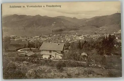 Schliersee Westenhofen Freudenberg x 1910