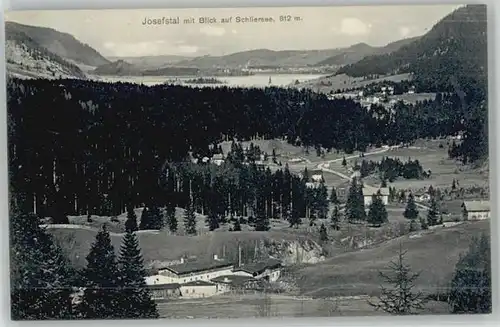 Schliersee Josefstal x 1912
