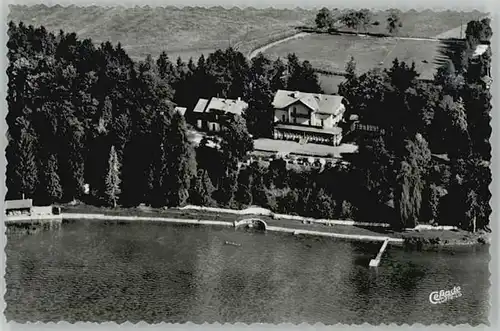 Schliersee Schliersee Haus Freudenberg Fliegeraufnahme  ungelaufen ca. 1955 / Schliersee /Miesbach LKR