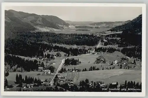 Schliersee Schliersee Josefstal ungelaufen ca. 1955 / Schliersee /Miesbach LKR