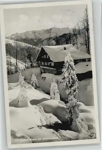 Schliersee [Stempelabschlag] Blecksteinhaus  x 1929