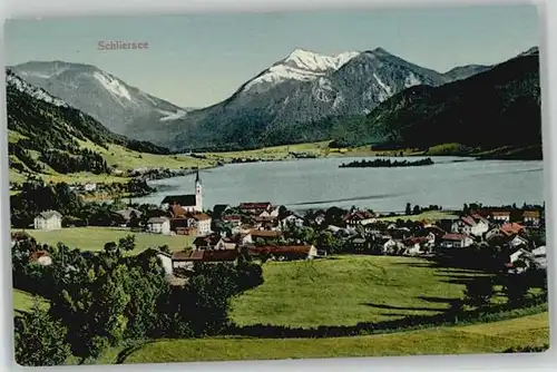 Schliersee Schliersee  ungelaufen ca. 1920 / Schliersee /Miesbach LKR