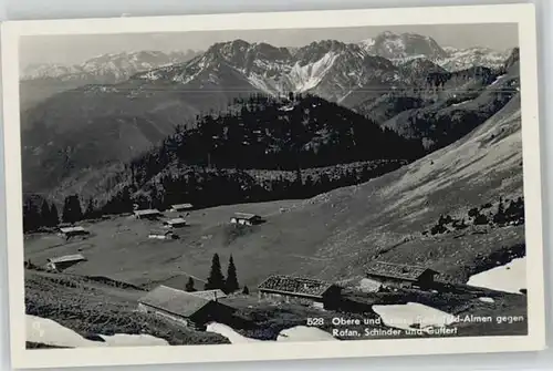 Schliersee Schliersee Schoenfeld Alm ungelaufen ca. 1955 / Schliersee /Miesbach LKR