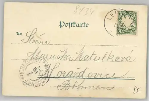 Starnberg Dampfer Luitpold x 1902
