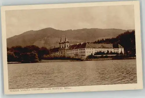 Tegernsee Tegernsee Schloss ungelaufen ca. 1920 / Tegernsee /Miesbach LKR