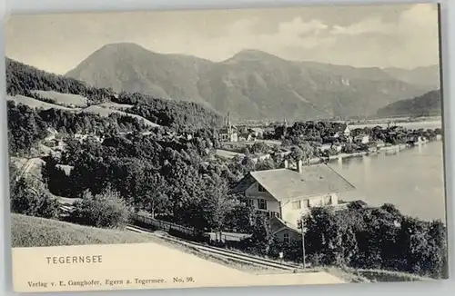 Tegernsee Tegernsee  ungelaufen ca. 1910 / Tegernsee /Miesbach LKR