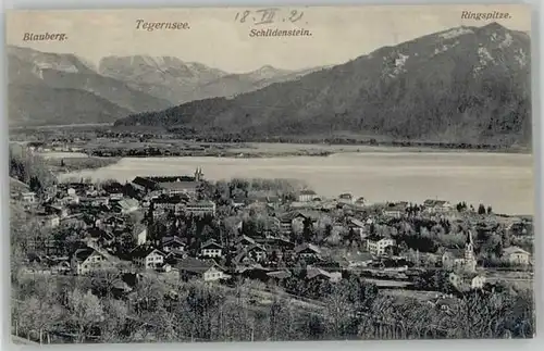 Tegernsee  o 1921