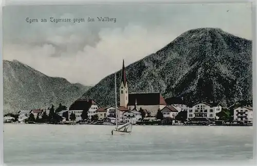 Tegernsee Tegernsee  ungelaufen ca. 1910 / Tegernsee /Miesbach LKR