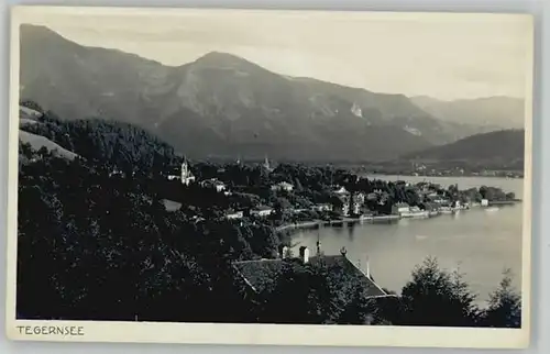 Tegernsee Tegernsee  ungelaufen ca. 1930 / Tegernsee /Miesbach LKR