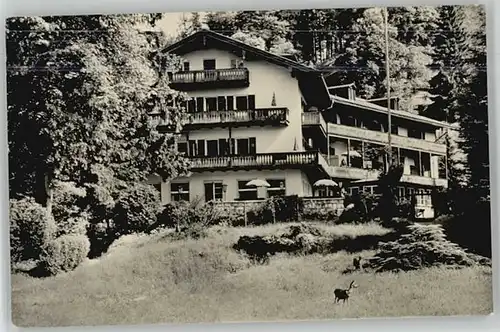 Tegernsee Seeheim Sanatorium x 1956
