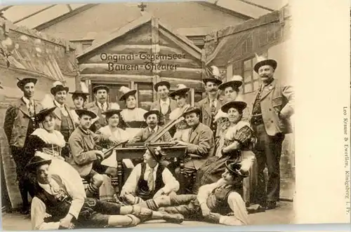 Tegernsee Tegernsee Bauerntheater ungelaufen ca. 1910 / Tegernsee /Miesbach LKR