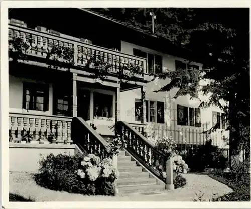 Tegernsee Pension Seeblick Hindenburgstrasse 1962 x 1936