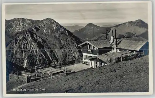 Tegernsee Hirschberg Haus o 1931