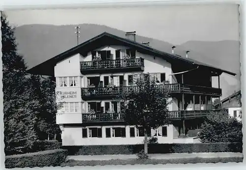 Bad Wiessee Bad Wiessee Kurheim Voelkner ungelaufen ca. 1955 / Bad Wiessee /Miesbach LKR