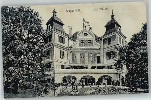 Tegernsee Sengerschloss x 1909