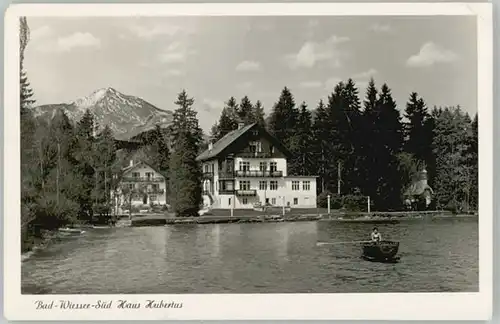 Bad Wiessee Haus Hubertus x 1955