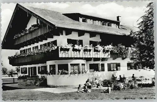 Bad Wiessee Bad Wiessee Erholungsheim Siemens ungelaufen ca. 1955 / Bad Wiessee /Miesbach LKR