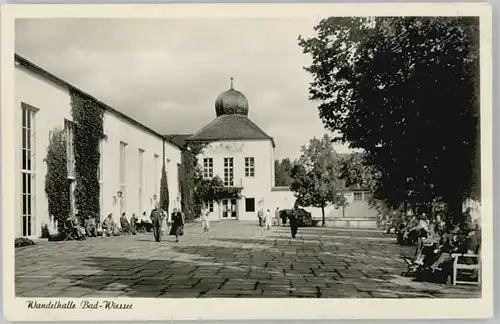 Bad Wiessee Bad Wiessee Wandelhalle ungelaufen ca. 1955 / Bad Wiessee /Miesbach LKR